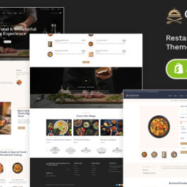 Grillyano Responsive For Restaurants Shopify Theme # 346063