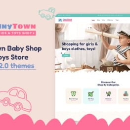 Tiny Town Baby Shop and Kids Toys Shopify Theme # 347542