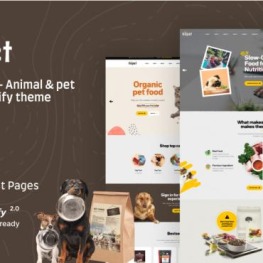 Ap Gopet Animal Pet Care Shopify Theme # 347543