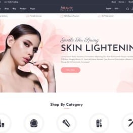 BeautyStore Skincare and Cosmetics Shopify Theme # 348068