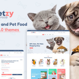 PetzyPet Store and Pet Food Shopify Theme # 349857