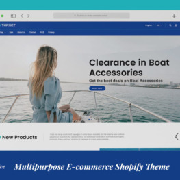 Target Fishing Cruise Online Ticket OS Shopify Theme # 350353