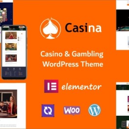 Online Casino Gambling Betting WordPress Theme # 351039