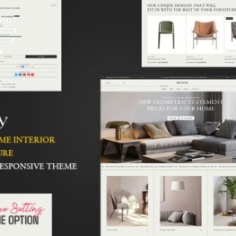 Homely Modern Home Interior Shopify Theme # 351423
