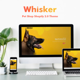 Whisker Pet Shop Shopify Theme # 352756