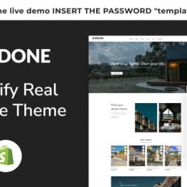 Kardone Real Estate Agency eCommerce Shopify Theme # 353284
