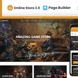 Gametsu Anime Manga game Store Theme # 355564
