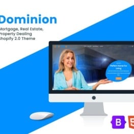 Dominion Mortgage Real Estate Shopify Theme # 358440