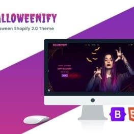 Halloweenify Halloween Shopify Theme # 358967