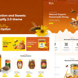 Beefelacia Honey production Shopify Theme # 358972