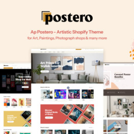 Ap Postero Art Paintings Shop Shopify Theme # 360931