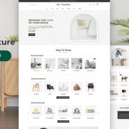 TMFurniture Interior and Furniture Shopify Theme # 363790