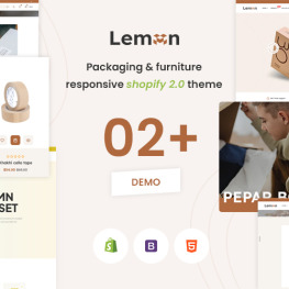 Lemon The Packaging Furniture Premium Theme # 364392