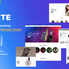 Konte Next Generation Multipurpose OS Shopify Theme # 364769