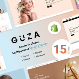 Guza Next Generation Multipurpose OS Shopify Theme # 366318