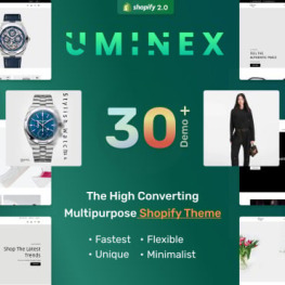 Uminex Next Generation Multipurpose OS Shopify Theme # 368670