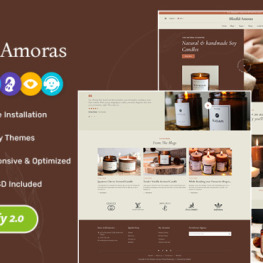 Blissful Amoras Minimal Multipurpose Shopify Theme # 368677