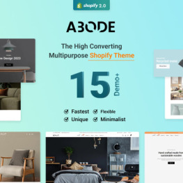 Abode Next Generation Multipurpose OS Shopify Theme # 368680