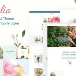 Melia for Flower Store Shopify Theme # 369820