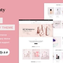 Beauty Cosmetics Beauty store High Shopify Theme # 370837