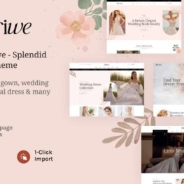 Ap Marriwe Wedding Gown Shopify Theme # 371584