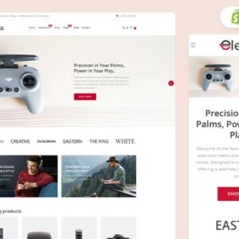 Electa Electronics Gadget Stores Shopify Theme # 371879