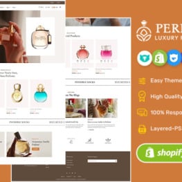 Perfumul For Luxury Perfumes Shopify Theme # 373179