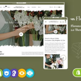 Florance Crafted For Flowering Shopify Theme # 375549
