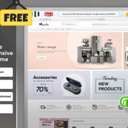 Megawing Free Electronics Store Shopify Theme # 376816
