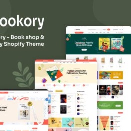 Ap Bookory Book shop Stationery Shopify Theme # 377858