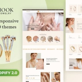 Diahook Modern Jewelry Store Shopify Theme # 378438