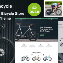 Runcycle Bicycle Store Single Product Shopify Theme # 379412