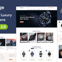 Watorge Luxury Watch Store Shopify Theme # 379413