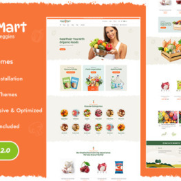 FreshMart Clean For Farmers Organics Shopify Theme # 379880