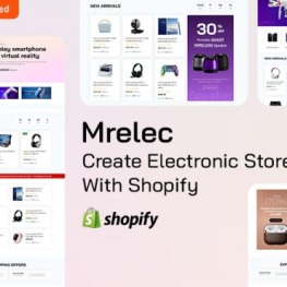 MrElec Electronics Gadgets Shopify Theme # 379994