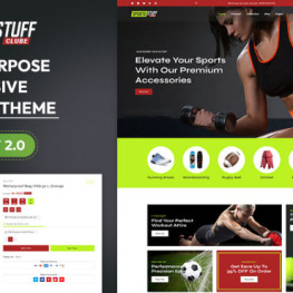 Sporto Stuff Sports Wear And Body Shopify Theme # 382631