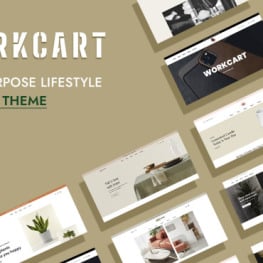 Workcart Multipurpose Lifestyle Shopify Theme # 382825