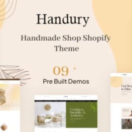 Handury Handmade Shopify Theme # 385926