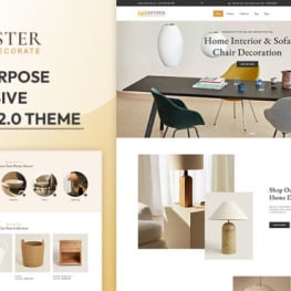 Hipster Furniture Interior Home Shopify Theme # 388651