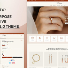 Skystone Modern Jewelry Store Shopify Theme # 388652