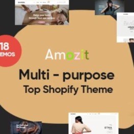 Amozit Responsive Multipurpose Shopify Theme # 389120