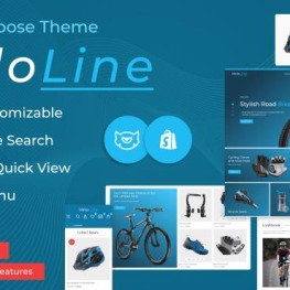 VeloLine Sports Bikes Travelling Shopify Theme # 395057