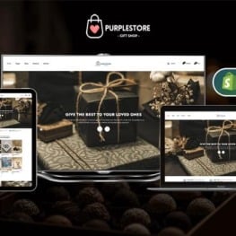 The Purple Store Gift Shopify Theme # 397116