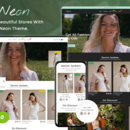 Neon Multipurpose Shopify Theme # 397667