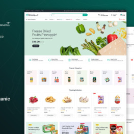 Grocery Mart Grocery Vegitables Shopify Theme # 397672