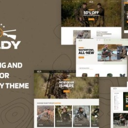 Ap Wildy Hunting Outdoor Shopify Theme # 401554