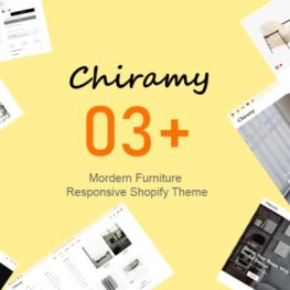 Chiramy Noble Decorative And Interior Shopify Theme # 401910