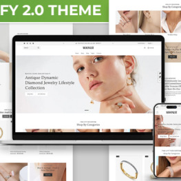 Moonlit Multipurpose Theme Shopify Theme # 405871