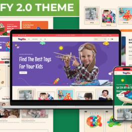 Toykio Baby Shop Kids Toys Store Shopify Theme # 405872