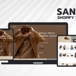 Sandra Premium Fashion Shopify Theme # 405874